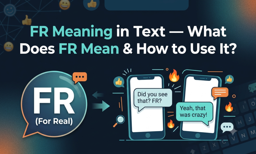 fr meaning in text