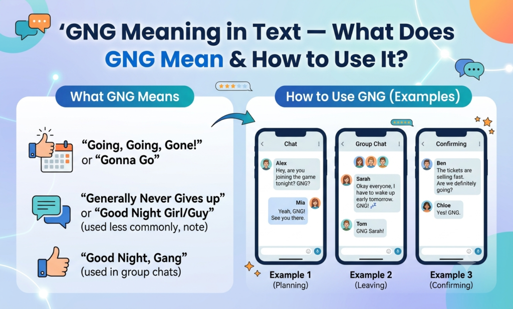 GNG Meaning in Text — What Does GNG Mean & How to Use It? gng meaning in text