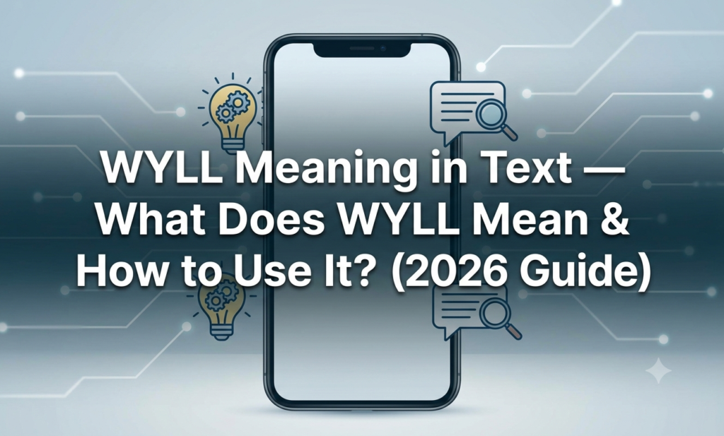 WYLL Meaning in Text — What Does WYLL Mean & How to Use It? (2026 Guide) wyll meaning in text