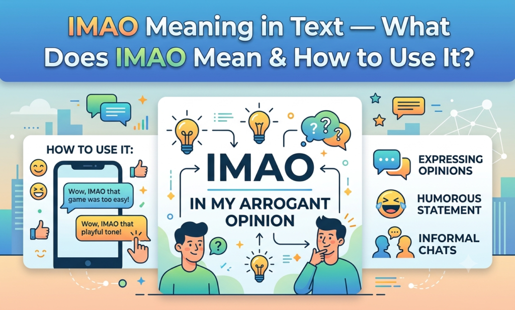 imao meaning in text