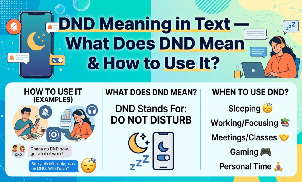 DND Meaning in Text — What Does DND Mean & How to Use It? dnd meaning in text