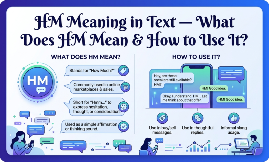 hm meaning in text