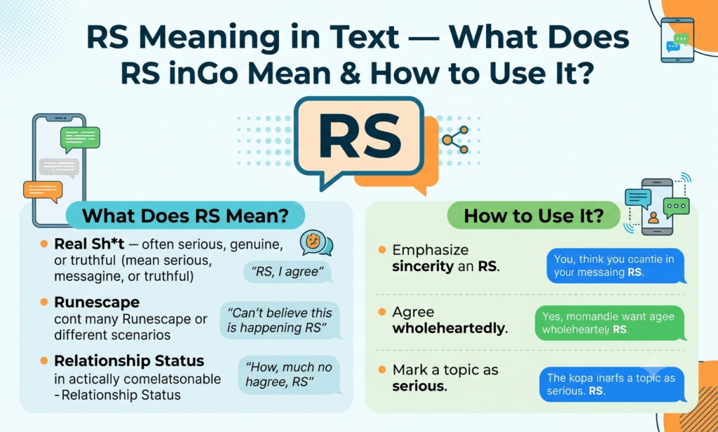 rs meaning in text