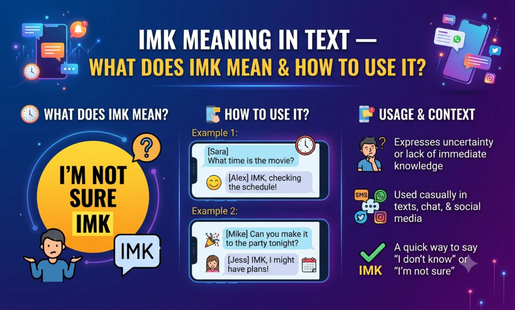imk meaning in text