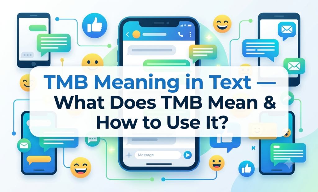 TMB Meaning in Text — What Does TMB Mean & How to Use It? tmb meaning in text