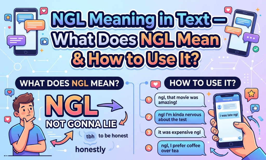 NGL Meaning in Text — What Does NGL Mean & How to Use It? ngl meaning in text