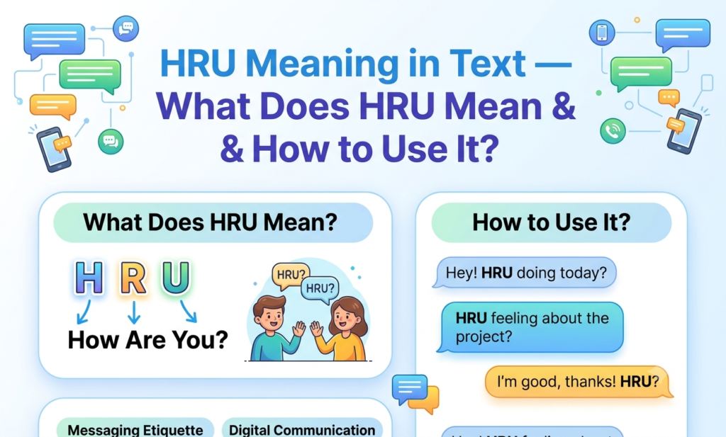HRU Meaning in Text — What Does HRU Mean & How to Use It? hru meaning in text