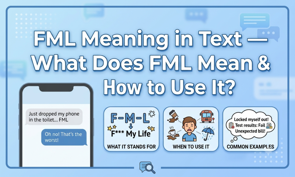 FML Meaning in Text — What Does FML Mean & How to Use It? fml meaning in text