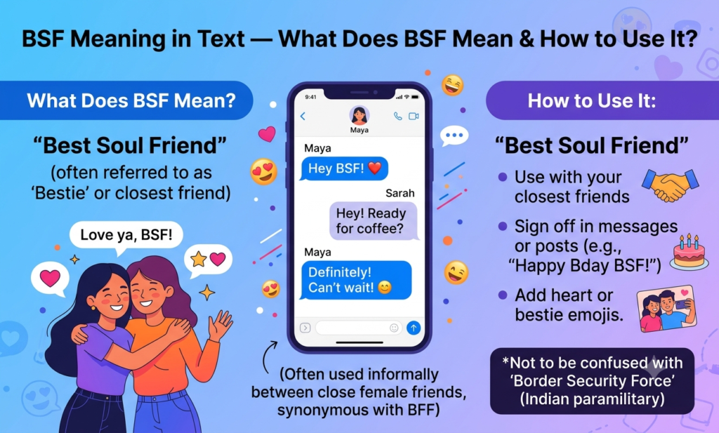 bsf meaning in text